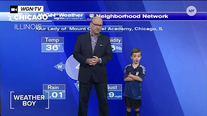 Little Kid Tries To Report On Weather, Ends Up Just Being Cute