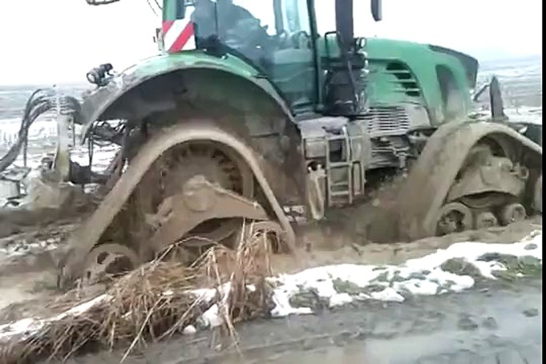 Paletli FENDT İle Çamurda Sürüm - Tarım Günlükleri