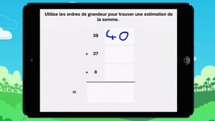 Ordre de grandeur d'une somme - vidéo 2