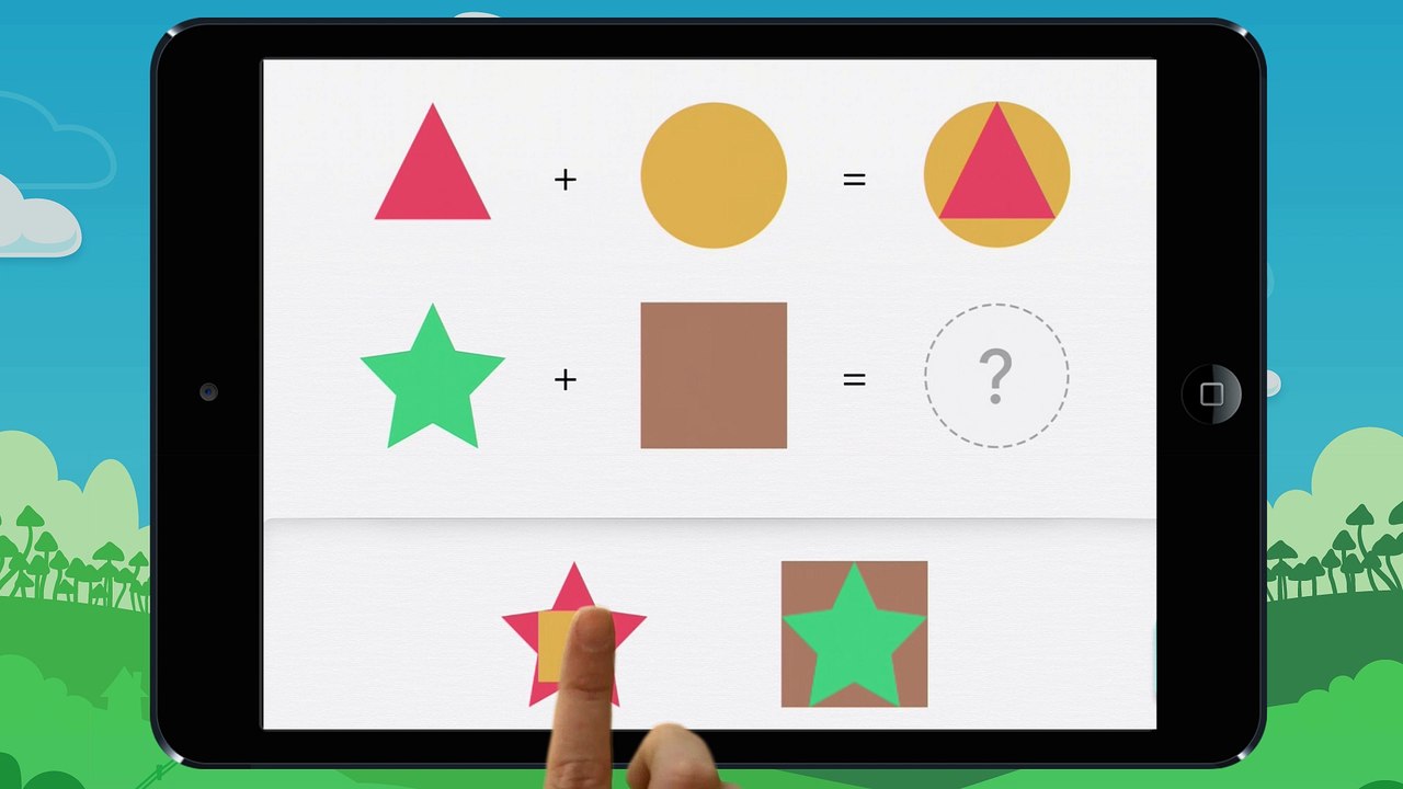 Les suites logiques : formes et couleurs - vidéo 1