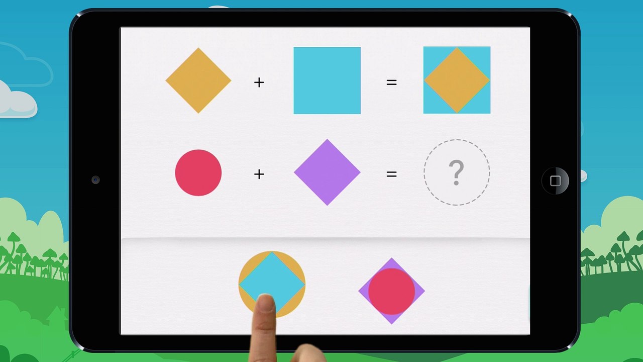 Les suites logiques : formes et couleurs - vidéo 2