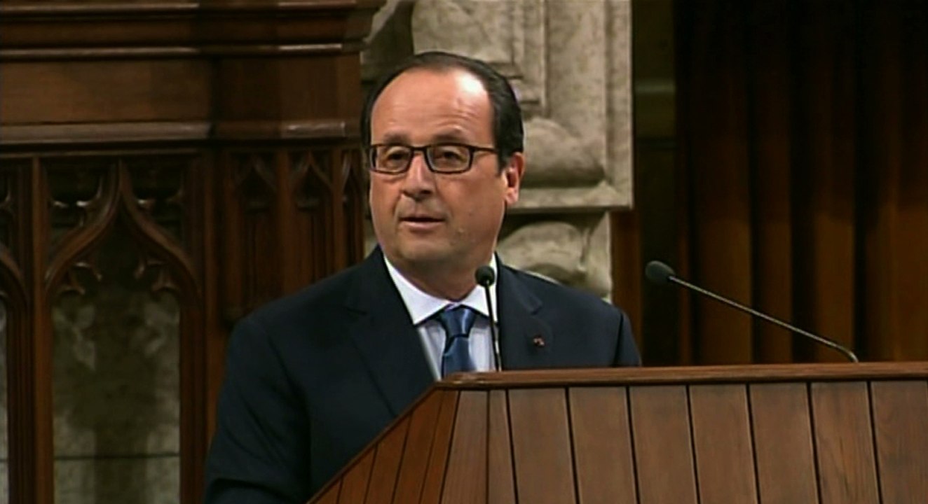 Discours devant le Parlement canadien à Ottawa