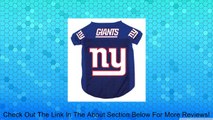 New York Giants Pet Dog Football Jersey Alt. Blue XL Review
