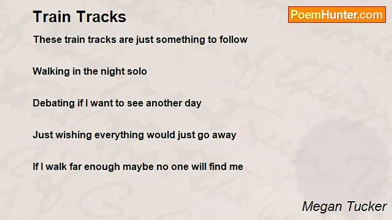 Megan Tucker - Train Tracks