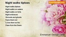 Emmanuel George Cefai - Night walks tiptoes