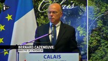 Bernard Cazeneuve en visite à Calais
