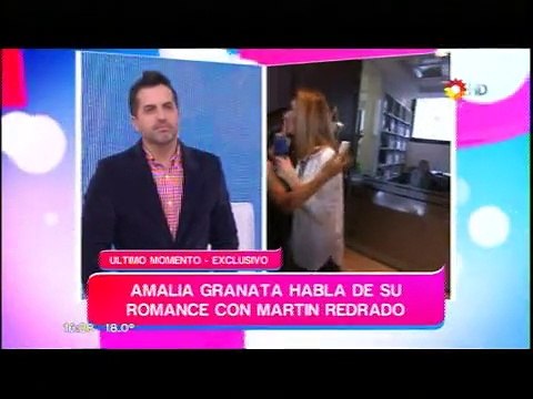 Pronto.com.ar Amalia Granata escapa de las cámaras