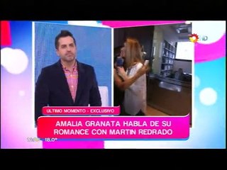 Pronto.com.ar Amalia Granata escapa de las cámaras