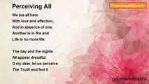 gajanan mishra - Perceiving All