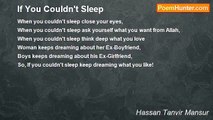 Hassan Tanvir Mansur - If You Couldn't Sleep