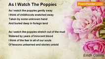 Eilidh Collins - As I Watch The Poppies