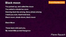Pierre Rausch - Black moon