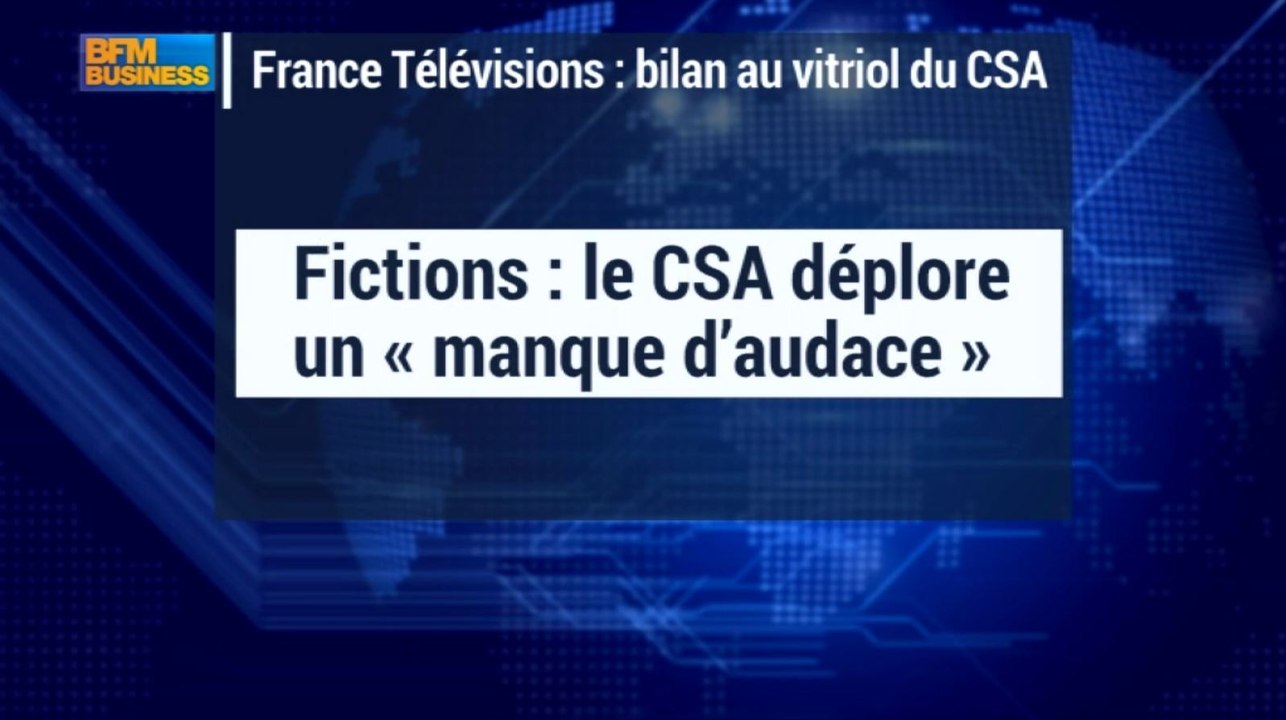 France Télévisions: le bilan au vitriol du CSA