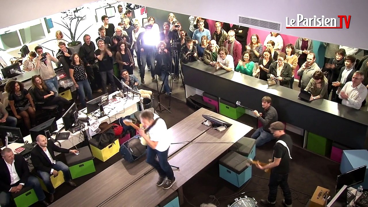 Les Wampas en live au Parisien : «Ce soir, c'est Noël»