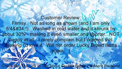 Lucky Brand Women's Elie Yoke Top Review