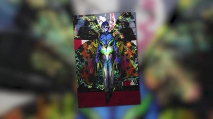 Heidi Klum's Butterfly Transformation