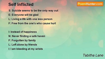 Tabitha Lane - Self Inflicted