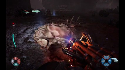Evolve Big Alpha Online Match Part - Playing As A Hunter