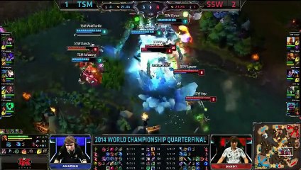 TSM vs Samsung White Quarter Harika Bir Takım Oyunu