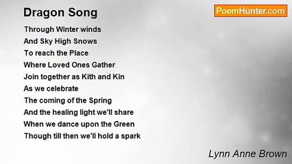 Lynn Anne Brown - Dragon Song