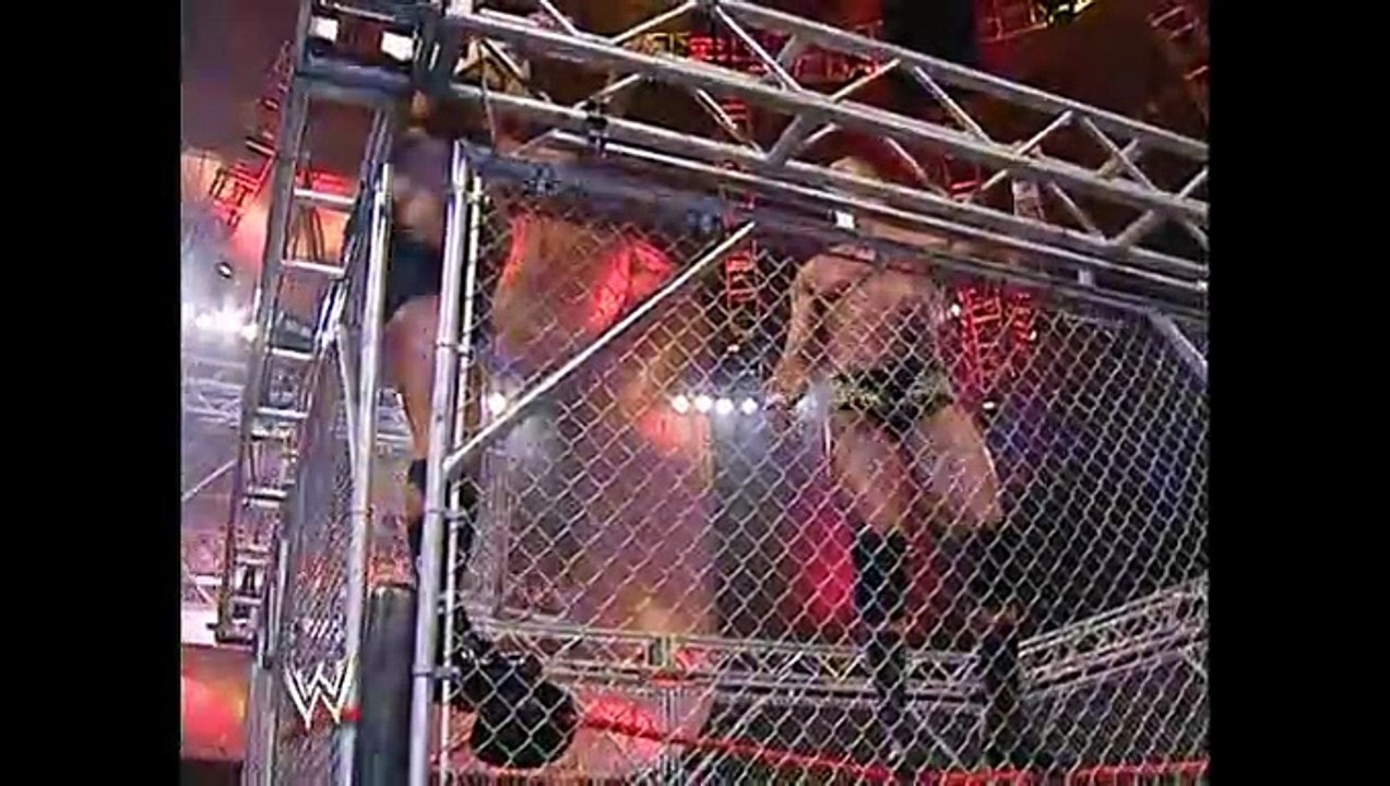 Randy Orton vs. Ric Flair- Steel Cage Match- WWE Taboo Tuesday 2004