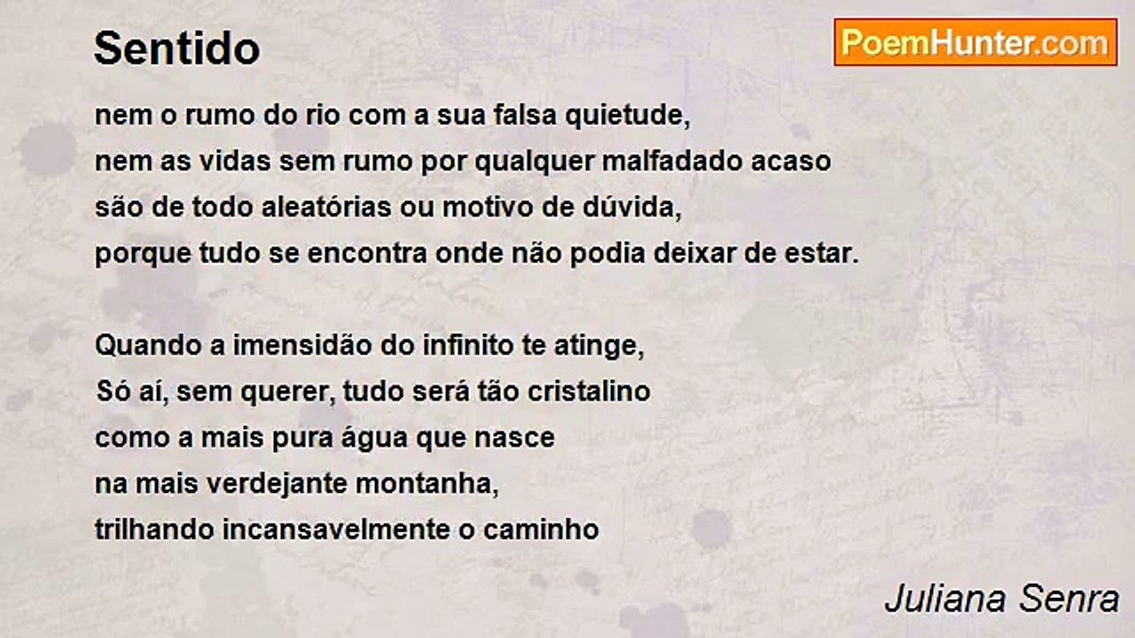 Juliana Senra - Sentido
