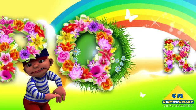 flowers van monster ABC Rhymes for Children ABC Songs for Preschool Nursery Rhymes