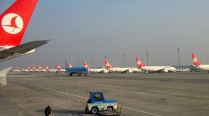 THY Uçağında İlginç Protesto