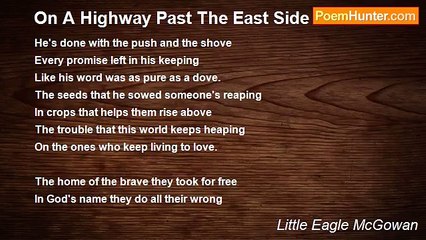 Little Eagle McGowan - On A Highway Past The East Side of Reno