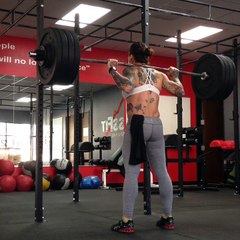 BTN jerk + jerk 1.1 x4 set 4 of 4