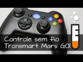 Controle sem fio Tronsmart Mars G01 - Vídeo resenha Brasil