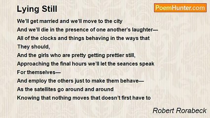 Robert Rorabeck - Lying Still