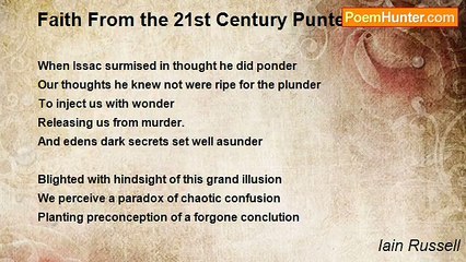 Iain Russell - Faith From the 21st Century Punter