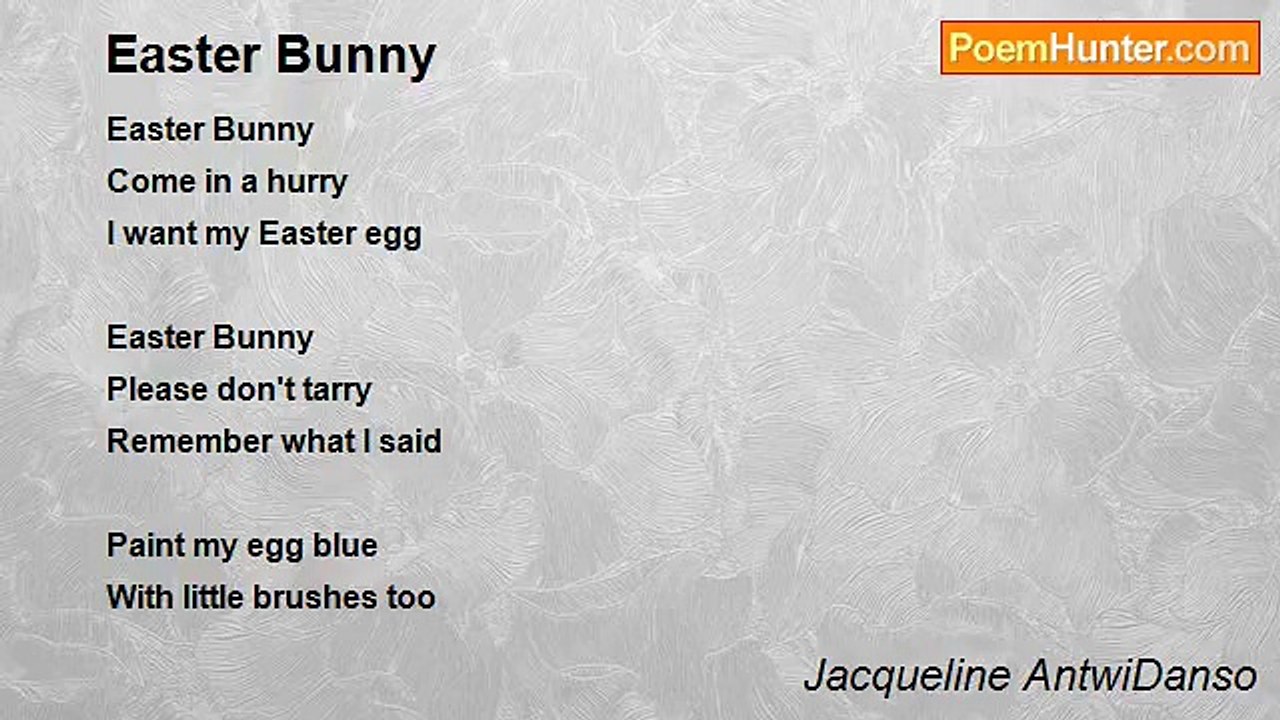 Jacqueline AntwiDanso - Easter Bunny