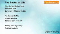 Peter K Mullins - The Secret of Life