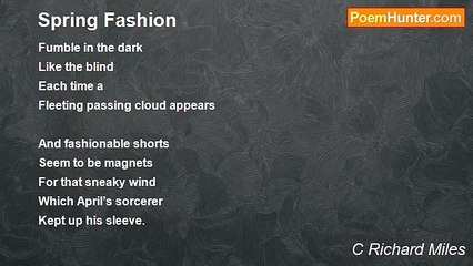 C Richard Miles - Spring Fashion