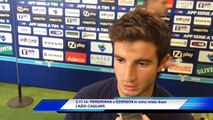 3.11.14 - PEREIRINHA e EDERSON in zona mista dopo LAZIO-CAGLIARI