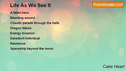 Cake Heart - Life As We See It