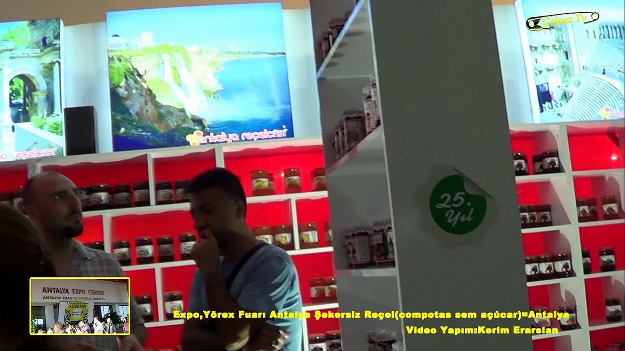Expo,Yörex Fuarı Antalya Şekersiz Reçel(compotas sem açúcar)=Antalya