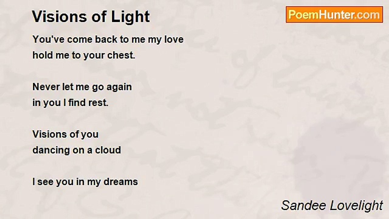 Sandee Lovelight - Visions of Light