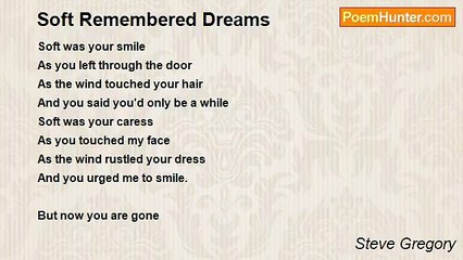 Steve Gregory - Soft Remembered Dreams