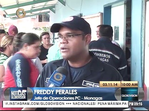 16 viviendas afectadas por lluvias en Monagas