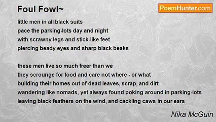 Nika McGuin - Foul Fowl~