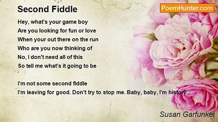 Susan Garfunkel - Second Fiddle