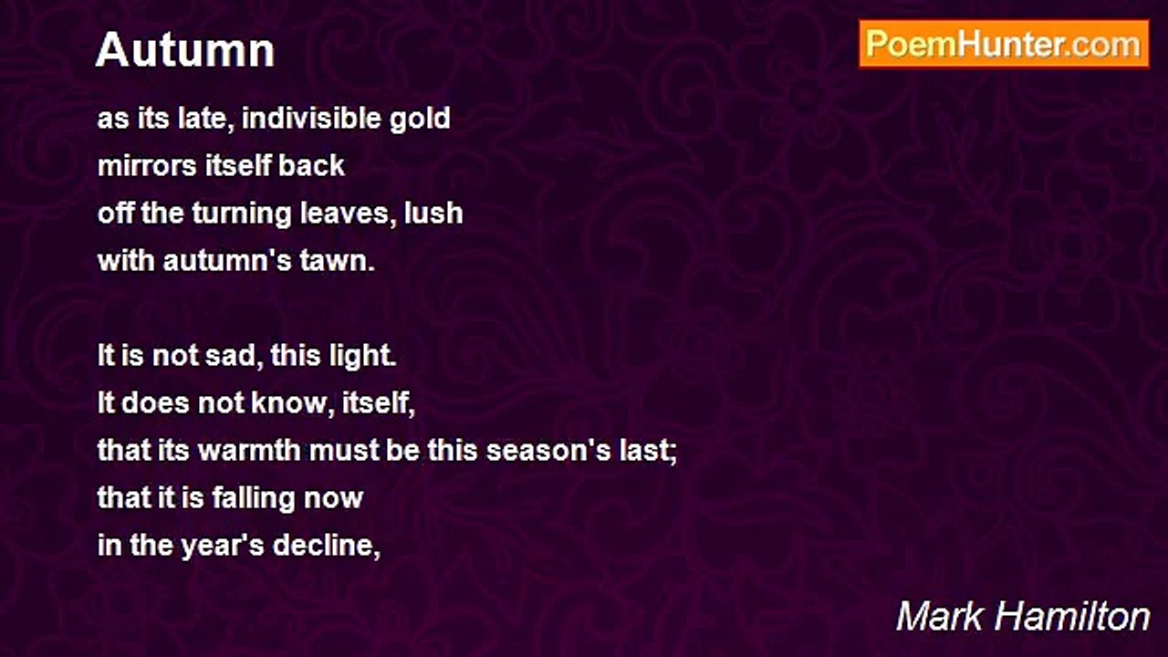 Mark Hamilton - Autumn