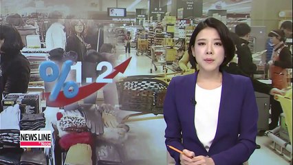 Download Video: Korea's consumer prices grow 1.2% in Oct yy