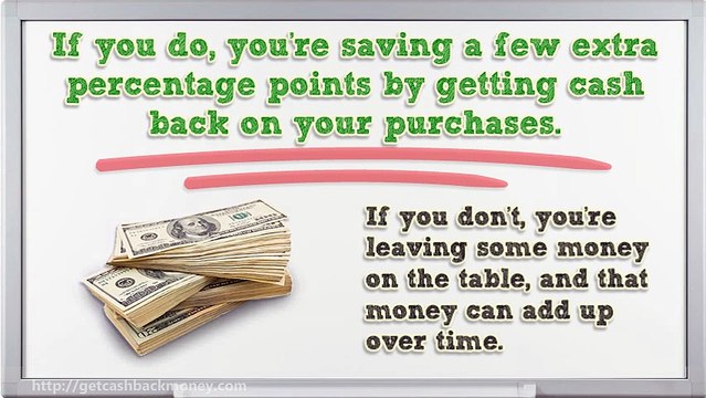 Do You Shop Online? Are You Getting Cash Back For Shopping?