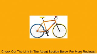 Pacific Akula Fixie Bike, Orange Review