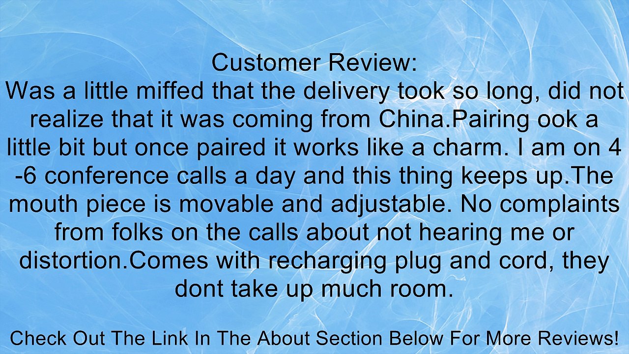 Wireless Bluetooth Headset Stereo Headphone with Mic for Ps3 Cell Phones Laptop Review