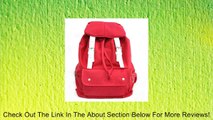 Cute Canvas Fashion Girl Casual Backpack Satchel School Book Red Review
